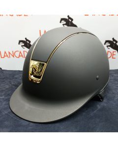 Samshield Shadowmatt Schwarz Chrome Gold