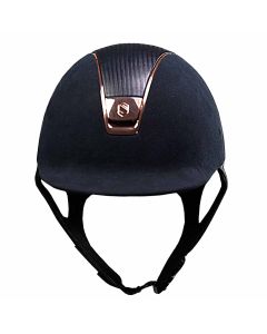 Samshield Premium Alcantara Schwarz Leder Chrome Pink Gold M +++Ausstellungsstück +++