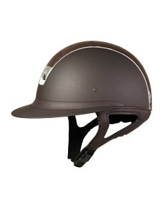 Samshield Miss Shield Shadowmatt Braun Flower Leather Metallic Perlweiß 