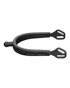 Sprenger ULTRA fit EXTRA GRIP Sporen "Black Series" Edelstahl rostfrei anthrazit, 20 mm kugelförmig