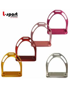 L-Sport Premium Aluminium Steigbügel 12 cm |LANCADE Reitsport