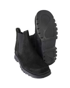 Jodhpurstiefelette aus Leder