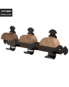Stubbs Zaumzeughaken Trensenhalter Retro 3 Haken