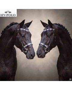 HV Polo Trensenzaum englisch kombiniert im Polo Design HVPChaya|LANCADE Reitsport