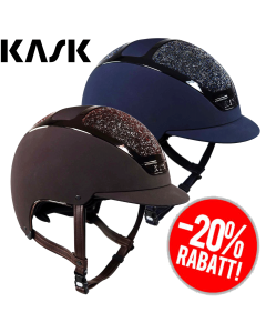 Kask Reithelm DOGMA CHROME LIGHT MIDNIGHT SWAROVSKI