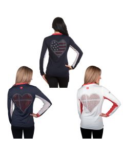 KASTEL Charlotte Studio Krystal, Herz, langarm