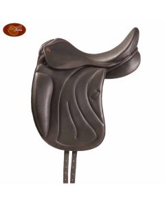 ERIC THOMAS Dressursattel Wien 17,5 schwarz wide|LANCADE Reitsport