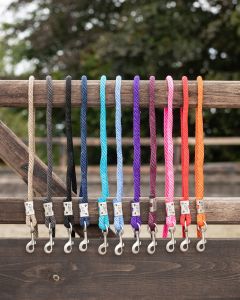 QHP Führstrick mit Karabinerhaken LUXUS|LANCADE Reitsport