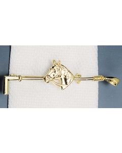 Krawattennadel Plastronnadel gold