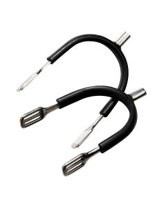 FEELING Edelstahlsporen, mit Gummiüberzug