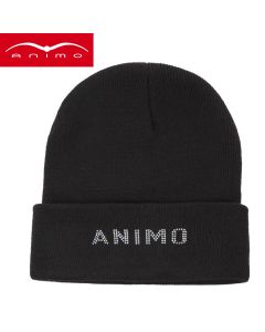 Animo Mütze für Damen VELINA mit Glitzer-schwarz |LANCADE Reitsport