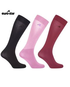 Euro Star Boot Socks ESGLitter 3 er Set Reitsocken |LANCADE Reitsport