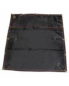 BR Boxenvorhang 120 x 200 cm schwarz|LANCADE Reitsport