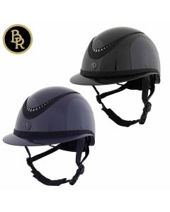 BR Reithelm THETA Radiant mit großem Visier|LANCADE Reitsport