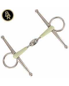 BR doppelt gebrochene Knebeltrense Apple Mouth 14 mm 