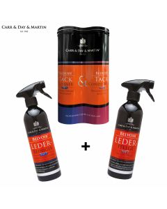 Carr&Day&Martin Belvoir Lederpflege Duo Box Step 1+2 je 500 ml|LANCADE Reitsport
