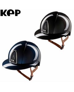 KEP Cromo 2.0 KEP Shine Polo Visier Riemen Hellbraun|LANCADE Reitsport