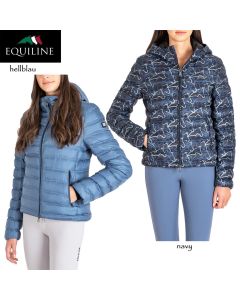 Equiline leichte Winterjacke für Damen Ecre|LANCADE Reitsport