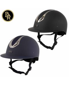 BR Premiere Reithelm verstellbar mit Glitzer Esperanzo|LANCADE Reitsport