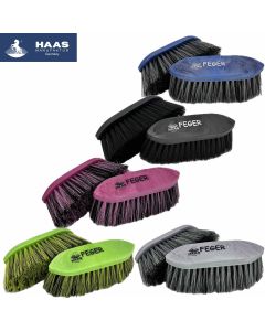 Haas Mähnenbürste FEGER groß 8cm Borsten|LANCADE Reitsport