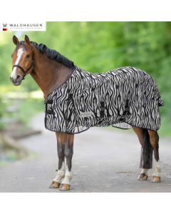 Waldhausen Fliegendecke Zebra mit Bauchlatz|LANCADE Reitsport