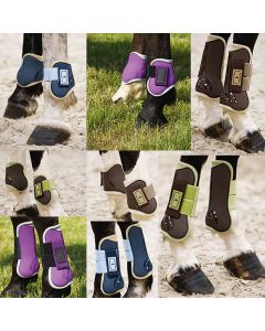 EQUI-THEME Set Gamschen + Streichkappen STRIPE|LANCADE Reitsport