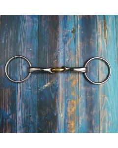 L-Sport Wassertrense doppelt gebrochen anatomisch Cyprium Mittelteil 16 mm |LANCADE Reitsport