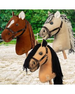 Steckenpferd Hobby Horse groß PREMIUM mit Schweif |LANCADE Reitsport