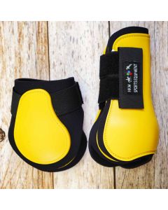 HKM Springgamaschen als Set Softopren Gelb|LANCADE Reitsport