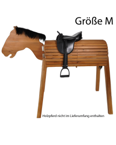 L-Sport Komplettset Sattel für Holzpferd Größen M