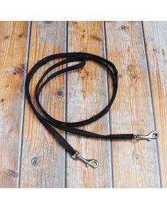 Island Zügel gummiert mit Karabiner