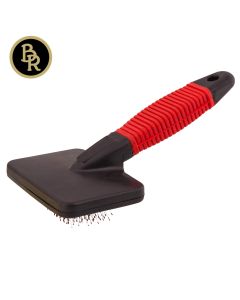BR Premiere Reinigungsbürste für Klett Klettverschlussbürste|LANCADE Reitsport