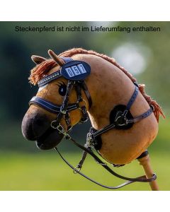 HKM Kopfnummer Startnummer Trensenanhänger für Hobby Horse|LANCADE Reitsport