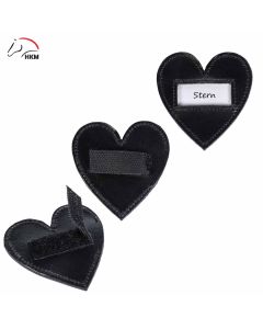 QHP Kopfnummer Startnummer für Hobby Horse Herz|LANCADE Reitsport