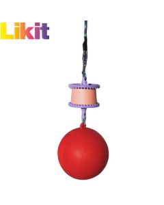 LIKIT Mit Halterung und Spielball verschiedene Sorten- Kirsche|LANCADE Reitsport
