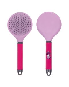 Schweif- und Mähnenbürste Einhorn Pink|LANCADE Reitsport