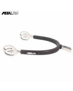 Metalab Sporen Edelstahl mit Gummiüberzug Prince of Wales|LANCADE Reitsport