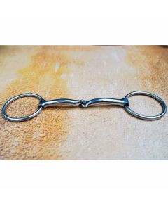 L-Sport Snaffle O-Ring Westerngebiss Edelstahl 11mm |LANCADE Reitsport