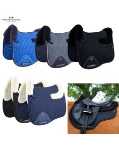 Premier Equine Schabracke CLOSE CONTACT Baumwolle mit Wolle im Sattelbereich |LANCADE Reitsport