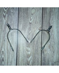 Waldhausen Edelstahlsporen mit glattem Rad und Steg|LANCADE Reitsport