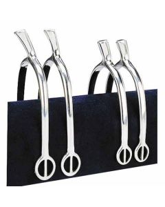 FEELING Edelstahlsporen mit runden Schlaufen