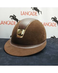 Samshield Miss Shield Alcantara braun Leder Gold M  +++Ausstellungsstück+++