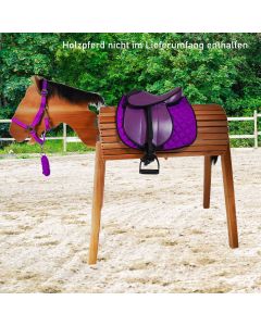 L- Sport Komplettset Sattel groß mit Halfter und Schabracke PERFECT PURPLE