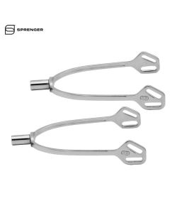 Sprenger ULTRA fit SLIMLINE Sporen Edelstahl rostfrei 15 mm flach |LANCADE Reitsport