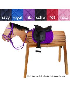 L-Sport Komplettset Sattel large und Trensenzaum für Holzpferd