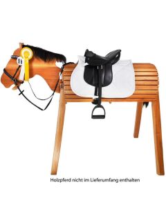 L-Sport Sattel Turnierset für Holzpferd mit Schabracke und Zaumzeug