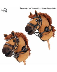 QHP Vorderzeug Martingal DOLLY für Hobby Horse|LANCADE Reitsport