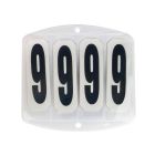 Startnummern für die Schabracke, eckig