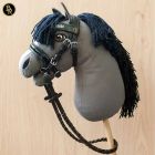 BR Steckenpferd Hobby Horse PRINCE + Turniertrense |LANCADE Reitsport