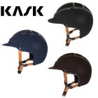 KASK Reithelm DOGMA CHROME Kinnriemen hellbraun Leder |LANCADE Reitsport